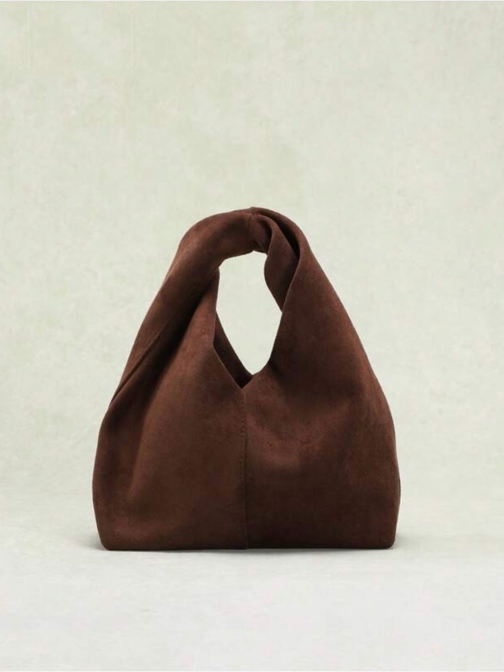 NEW Brown Twist Handle Hobo Shoulder Bag - Picture 3 of 9